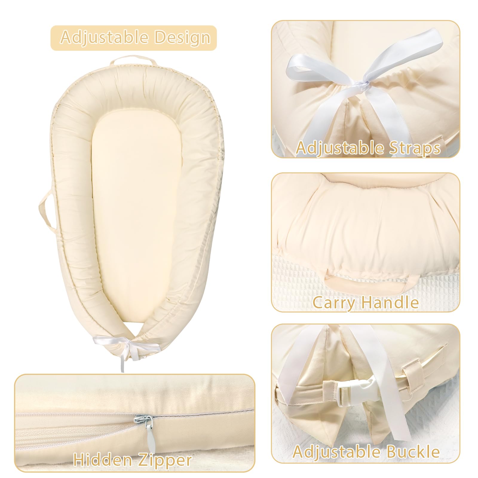 Hooyax lounger cover with adjustable buckle and straps for a snug fit