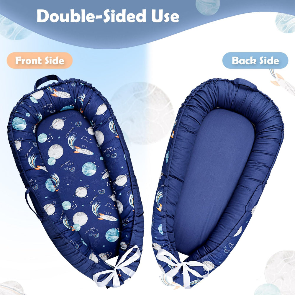 Hooyax Baby Lounger Cover adjustable buckle ensures secure fit.
