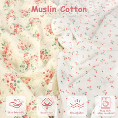 Hooyax floral cover with reinforced stitching to prevent fraying and maintain fit