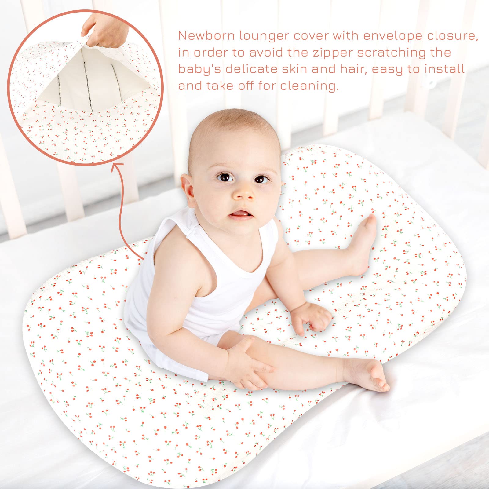 Two covers in the Hooyax floral set for easy rotation
