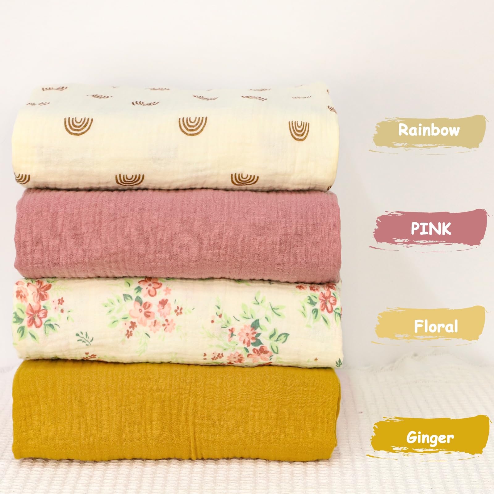 Soft, airy texture of Hooyax floral lounger cover