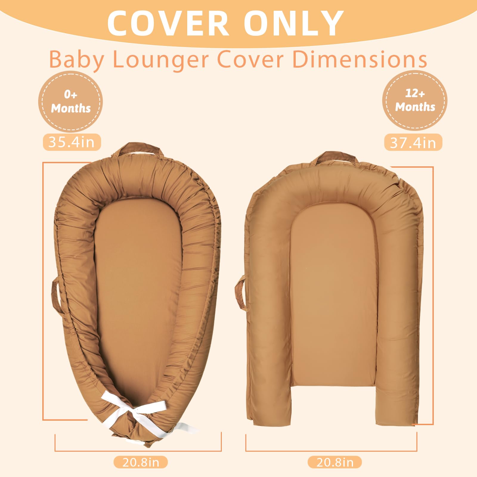 Hooyax portable handles enable easy carrying the nest cover on the go.