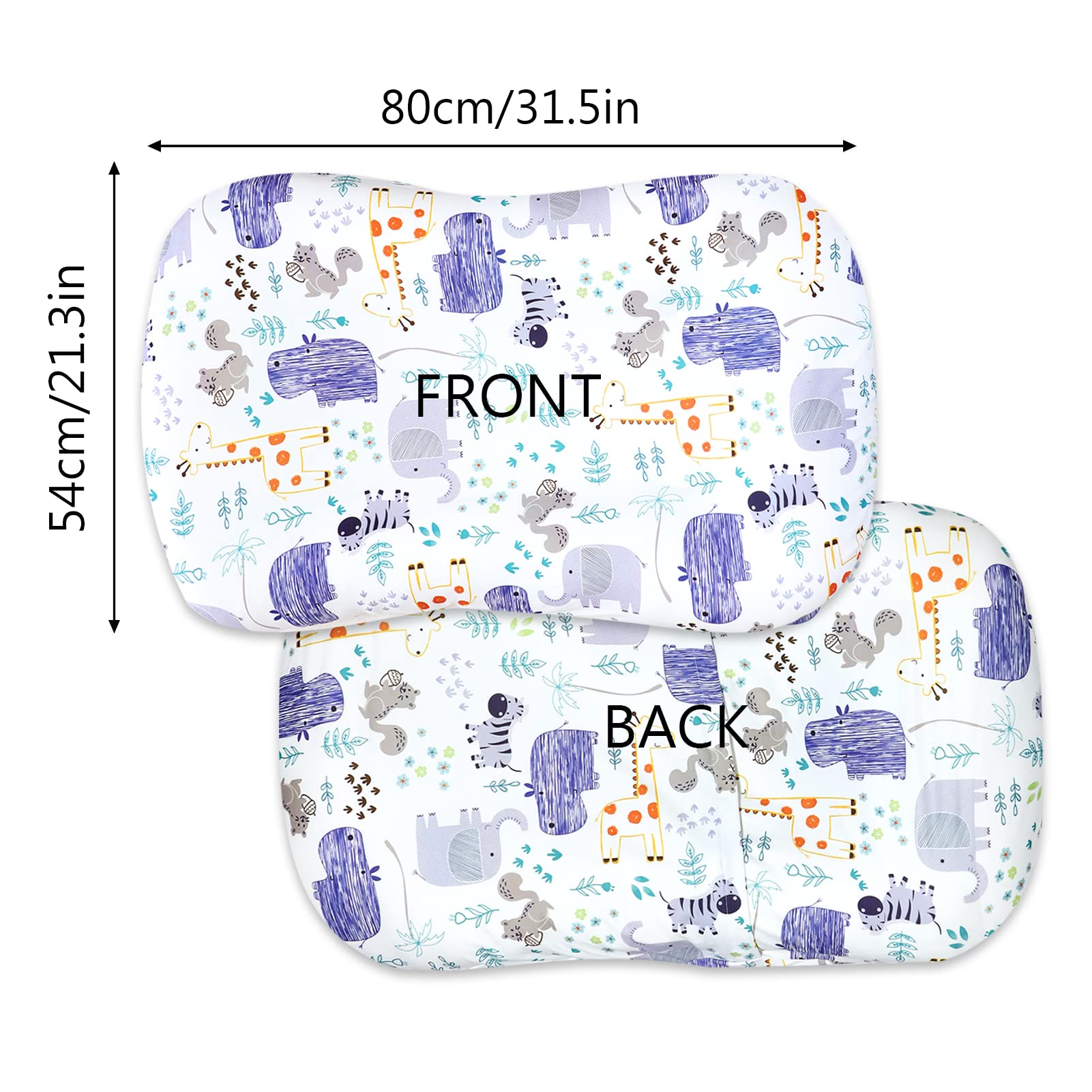Hooyax slipcover fits most loungers for versatile nursery setup.