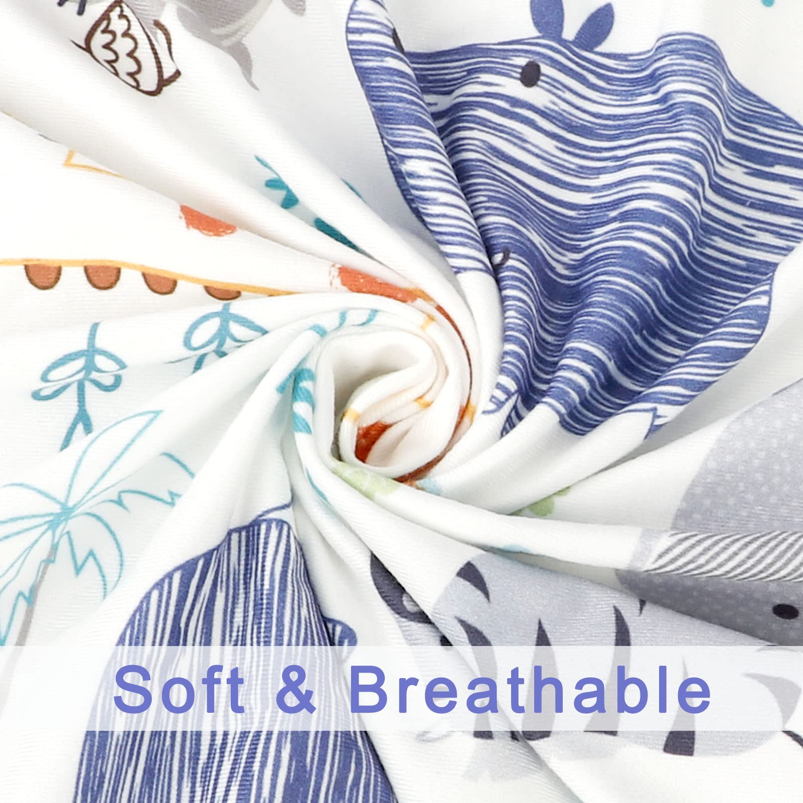 Hooyax slipcover showing muslin texture for a gentle touch and easy care.