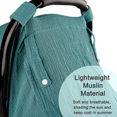 Hooyax breathable muslin gauze offers airy comfort for long rides.
