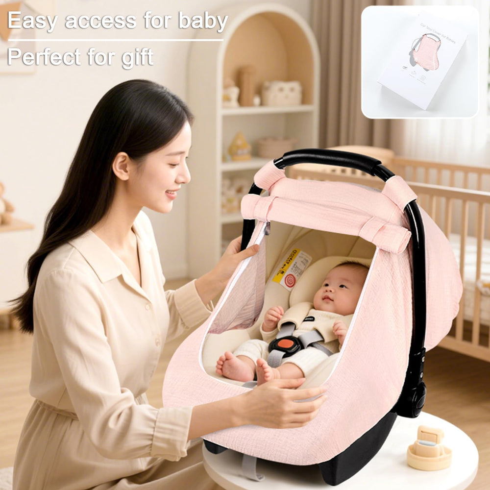 Hooyax canopy with bottom elastic straps for universal fit.