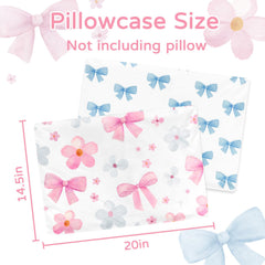 Hooyax cartoon-print pillowcase adds playful charm to nursery or kid's room.