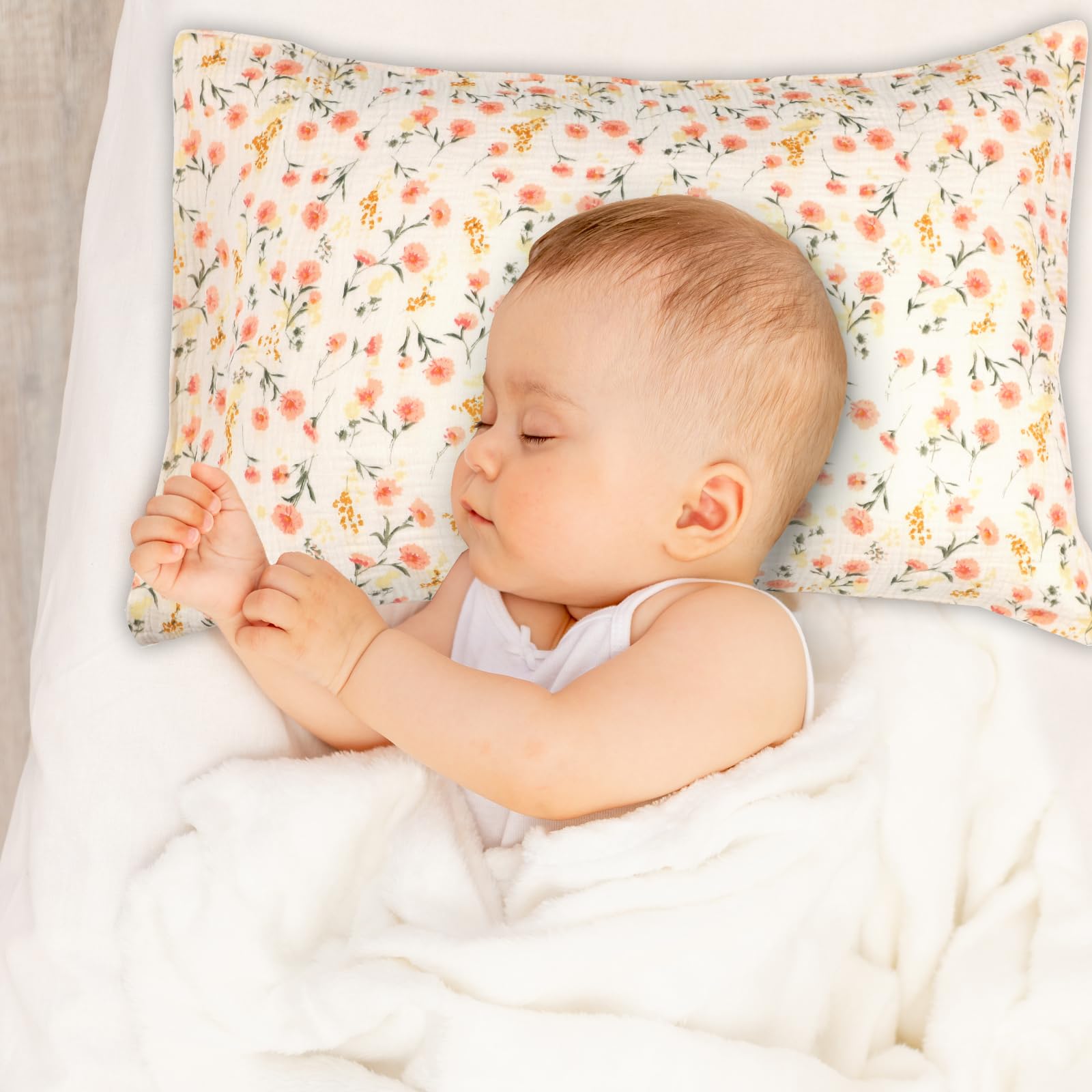 Soft, breathable fabric helps regulate heat on warm nights.