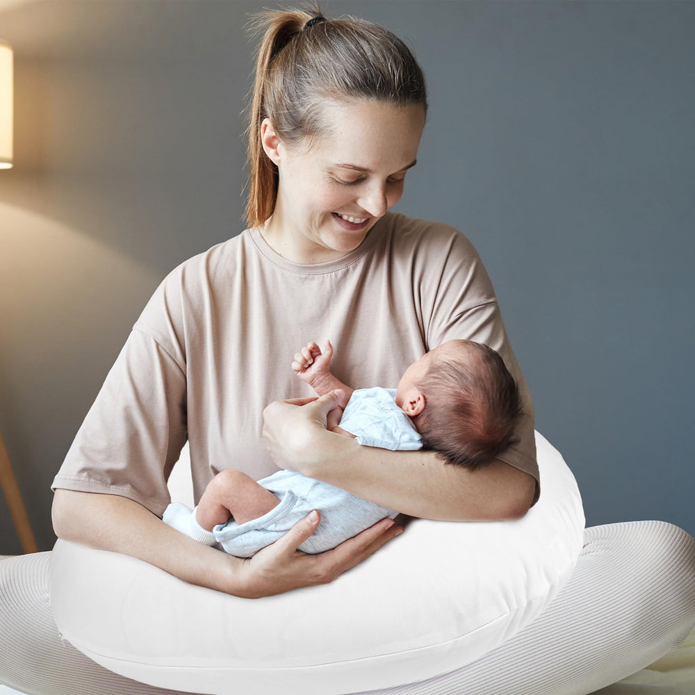 Hooyax easy slip-on cover fits quickly over pillows