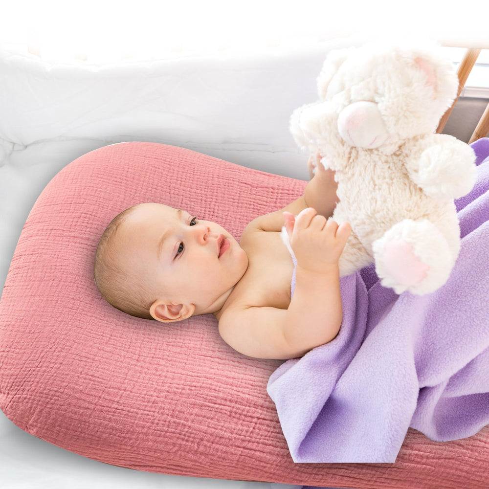 Hooyax gift-ready lounger cover designed for baby registry with minimalist design.