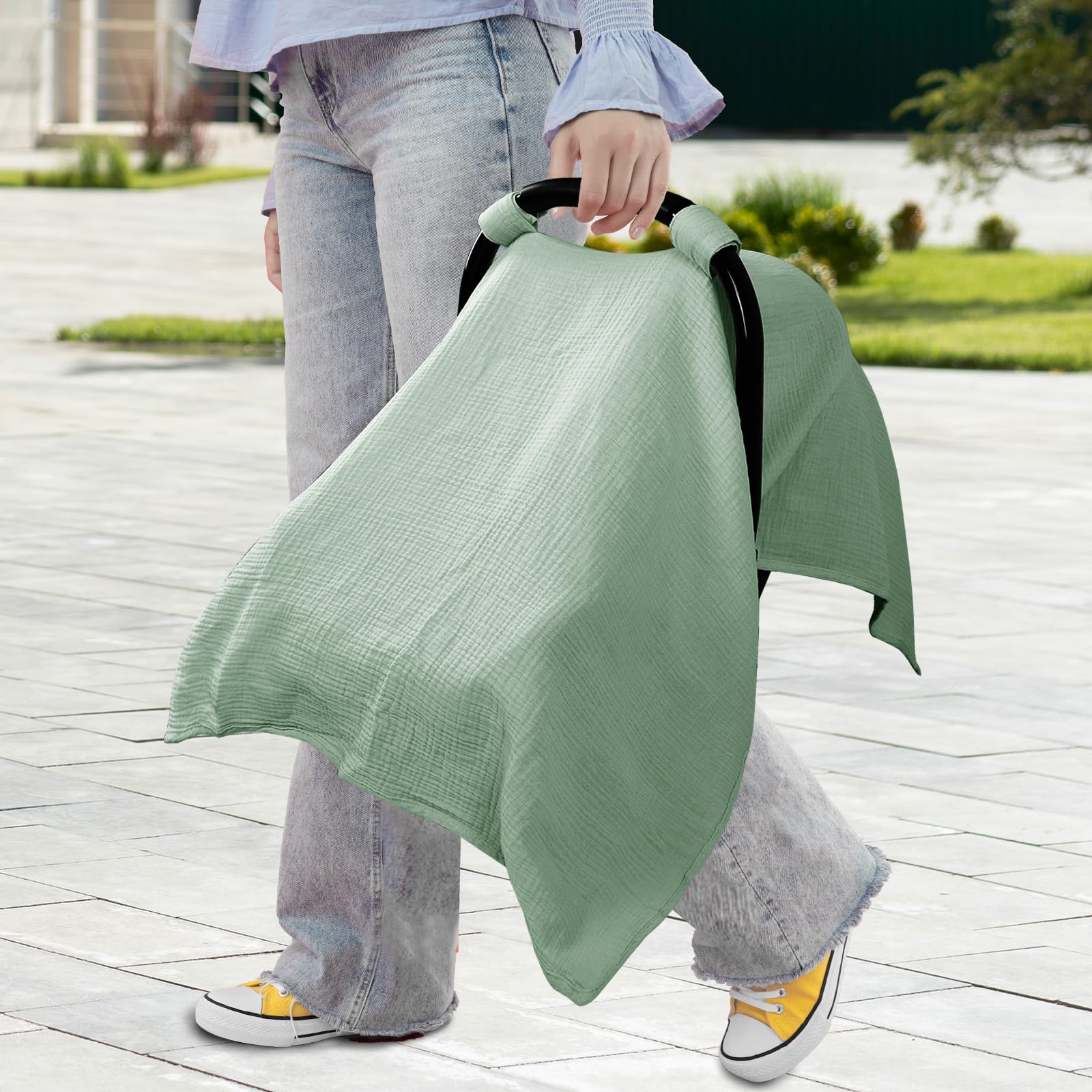 Hooyax green color product display highlighting versatile design.