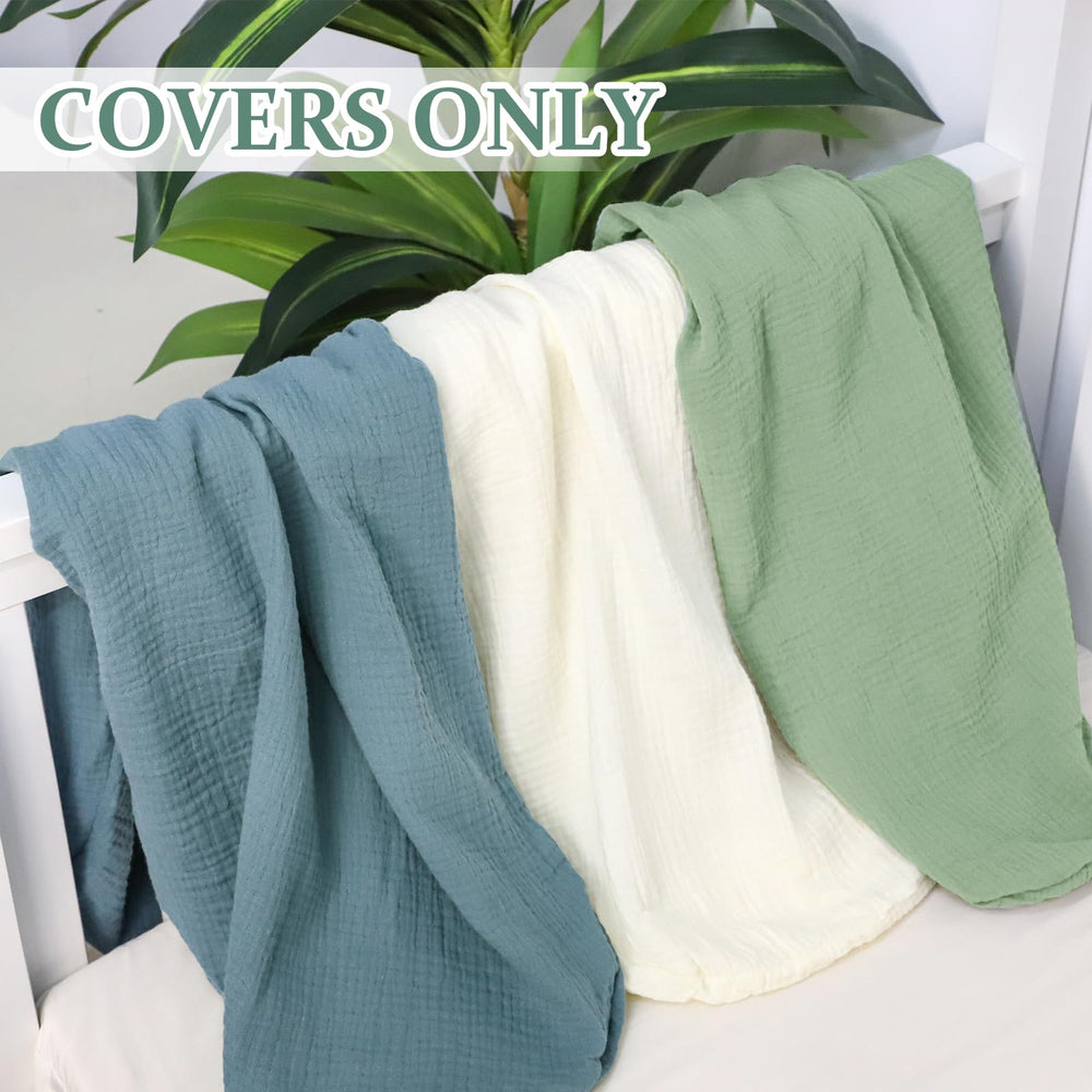 Hooyax lounger cover in gift-ready packaging for baby registries
