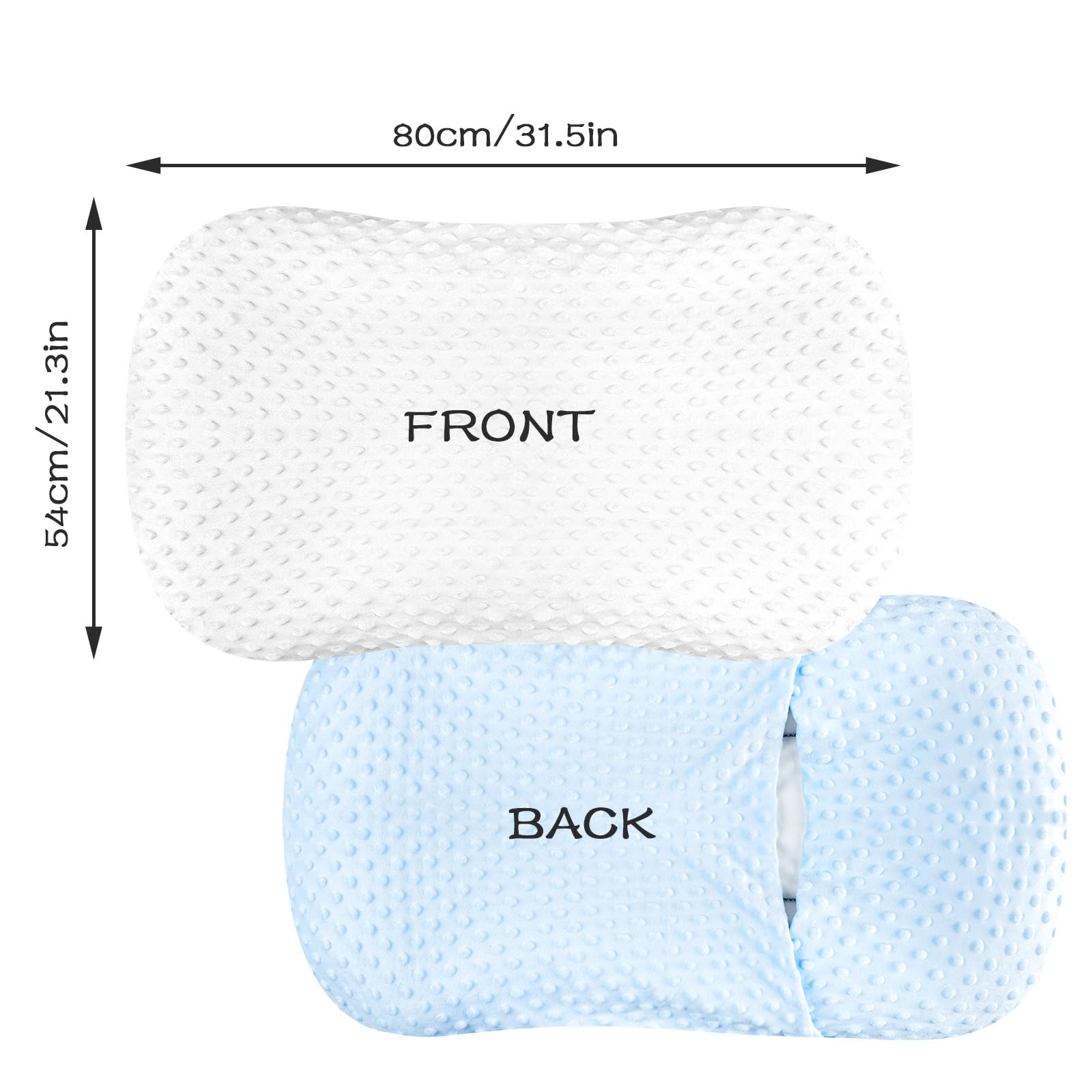 Hooyax universal-fit lounger cover compatible with 29x17 nests