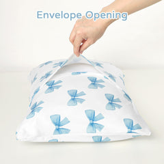 Hooyax pillowcase is machine washable and color-fast for busy homes.