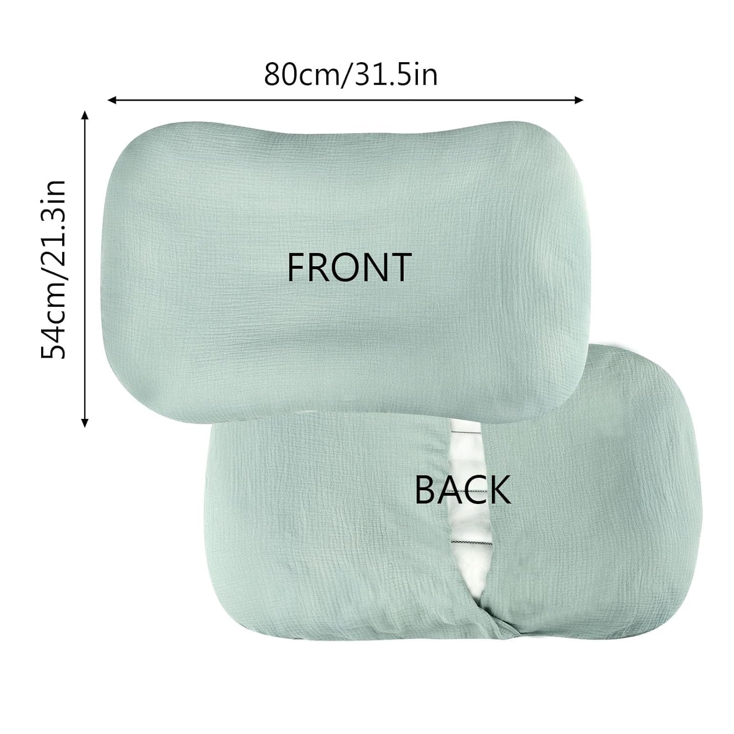Hooyax muslin lounger cover gift-ready packaging for registry