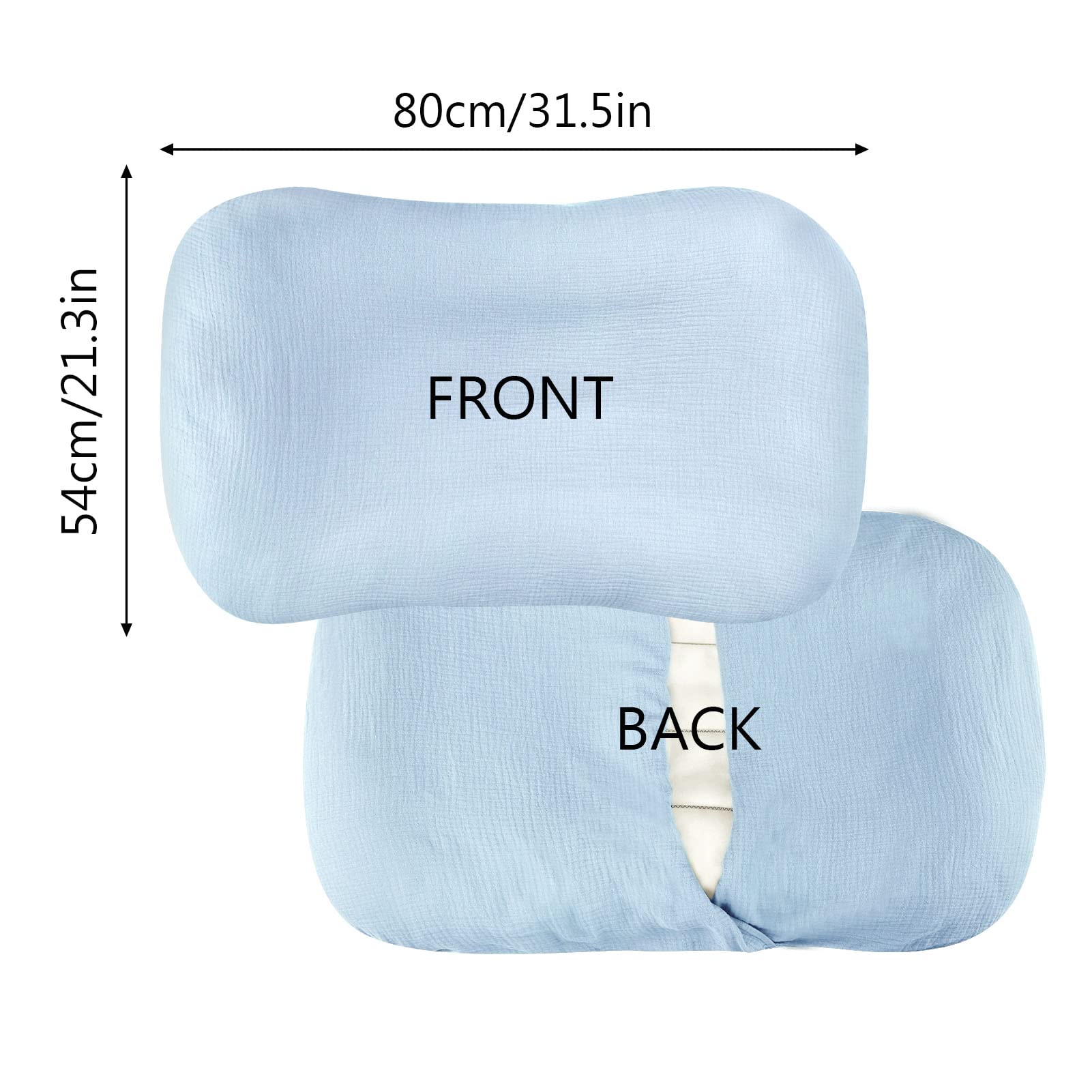 Hooyax muslin cover dries faster for easy care and repeated use