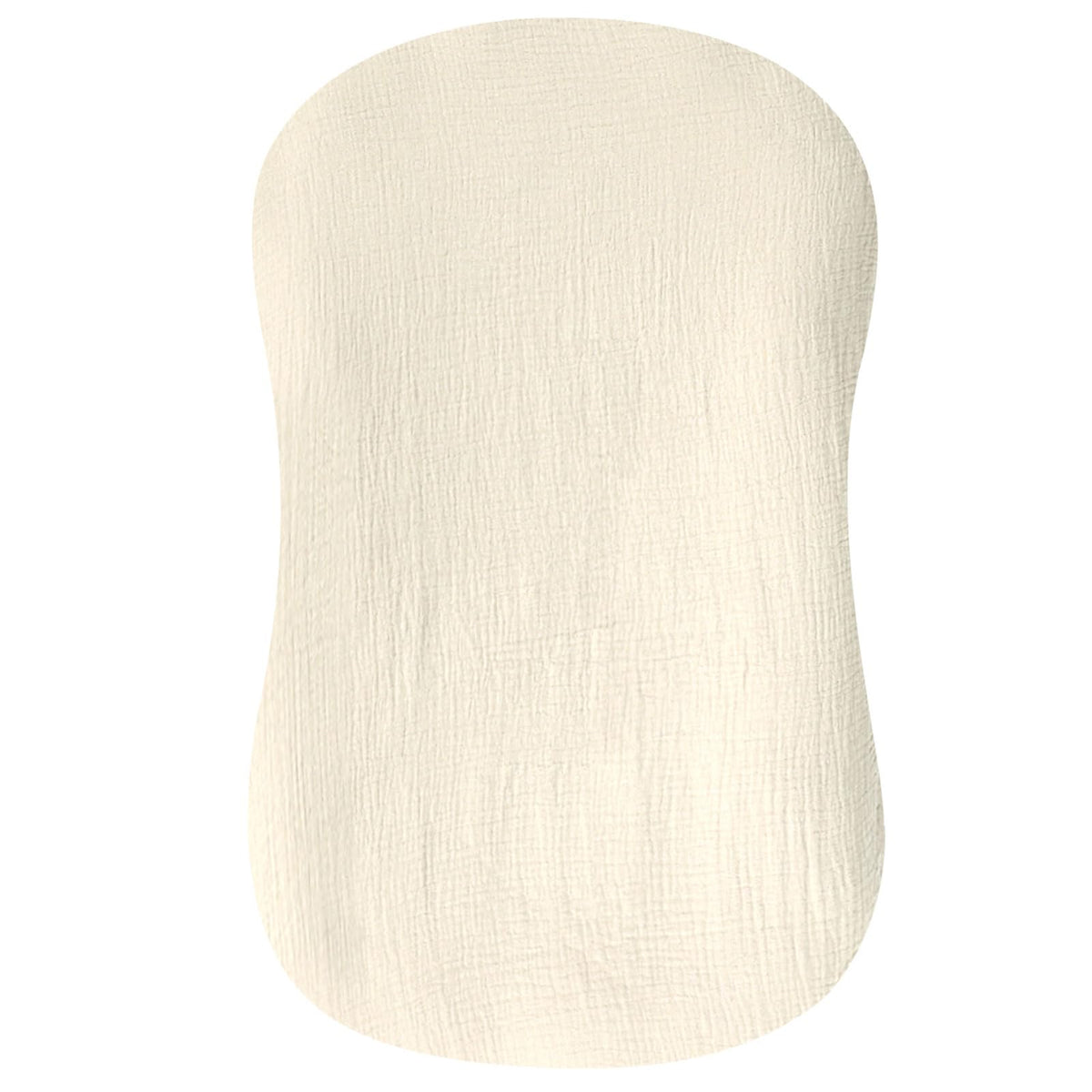 Hooyax cream muslin cover closeup highlights soft breathable fabric for newborn comfort