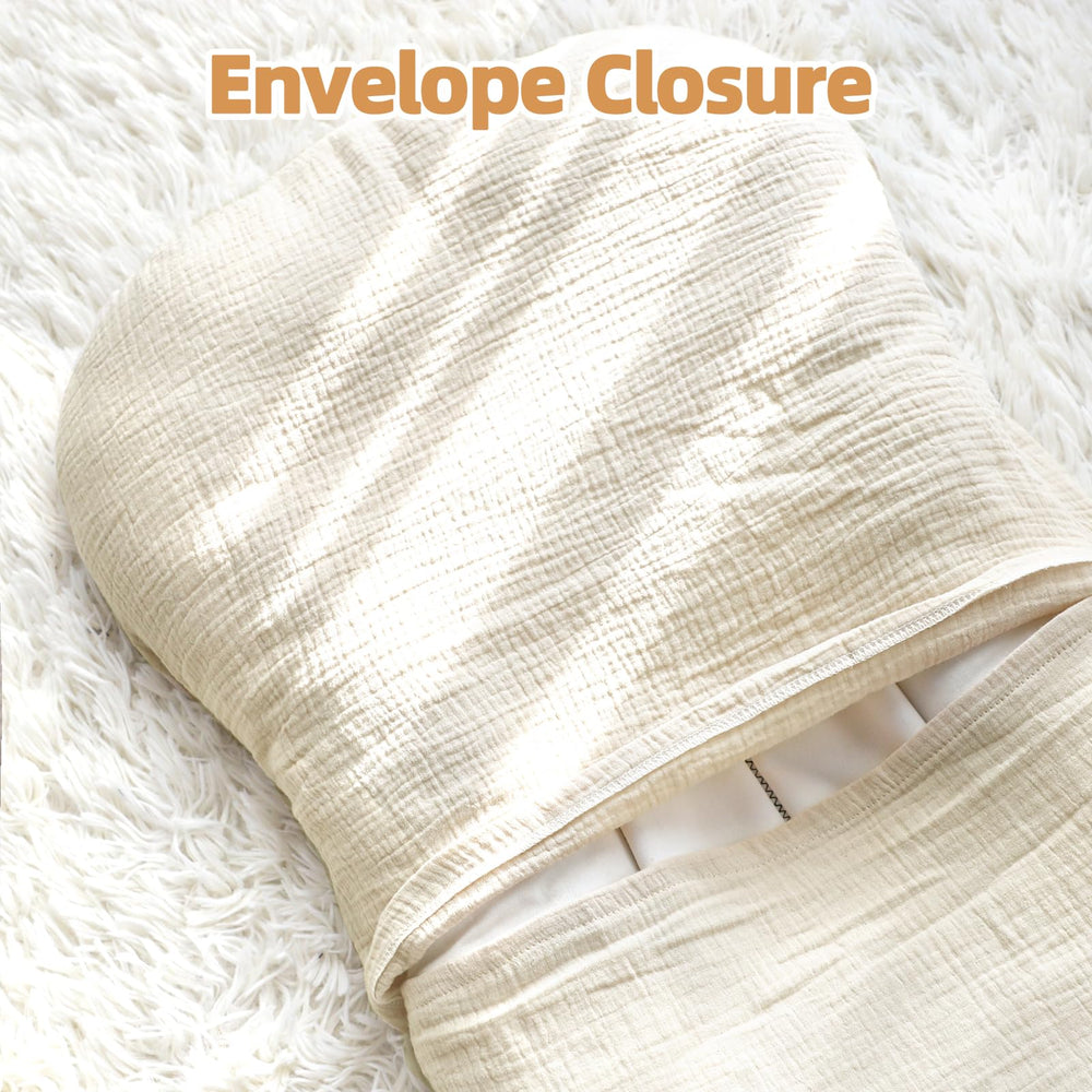 Hooyax cream cover envelope closure demonstrates quick secure fit