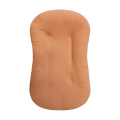 Hooyax muslin lounger cover in light brown offers breathable comfort for newborns