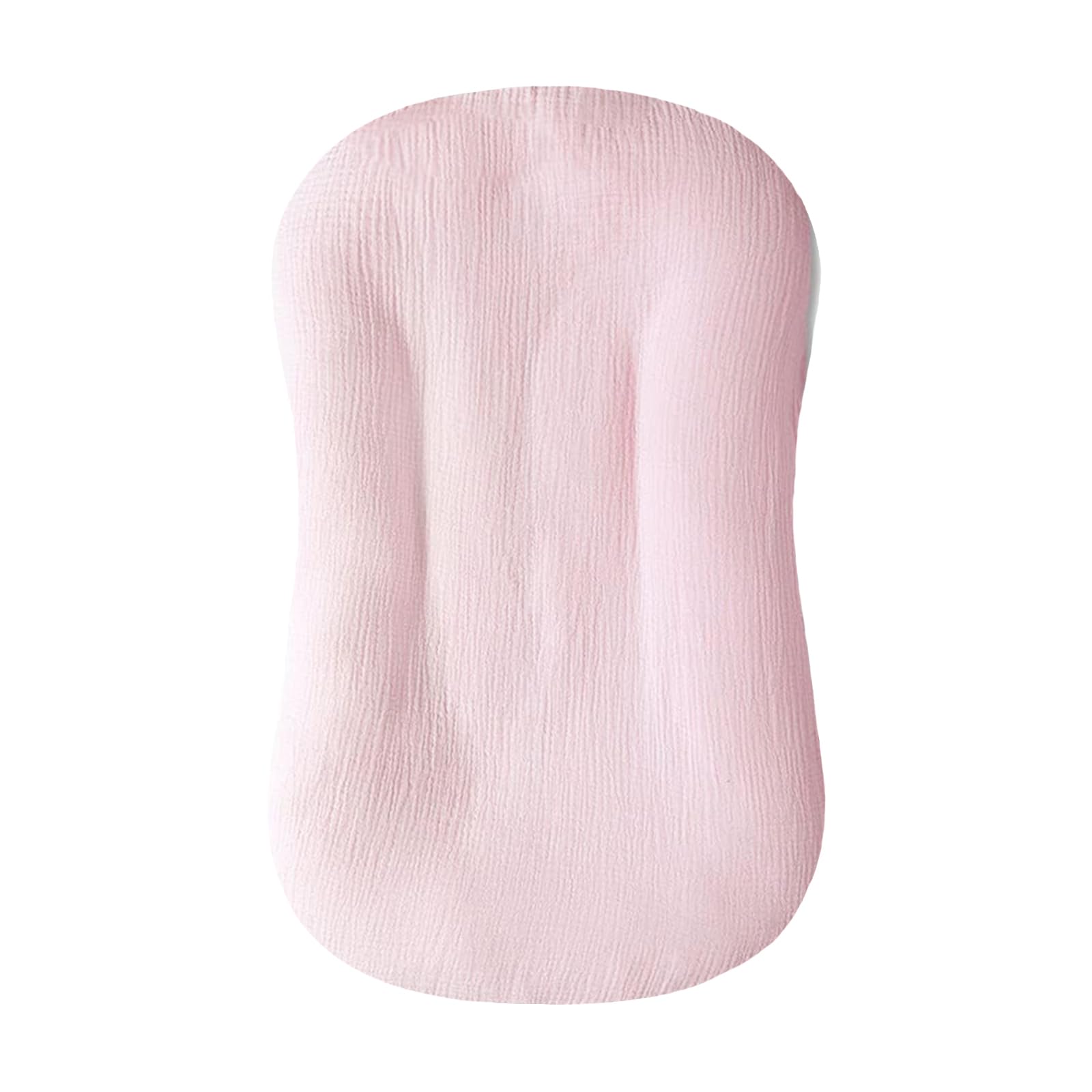 Hooyax muslin baby lounger cover pink for ultra-soft skin-friendly comfort