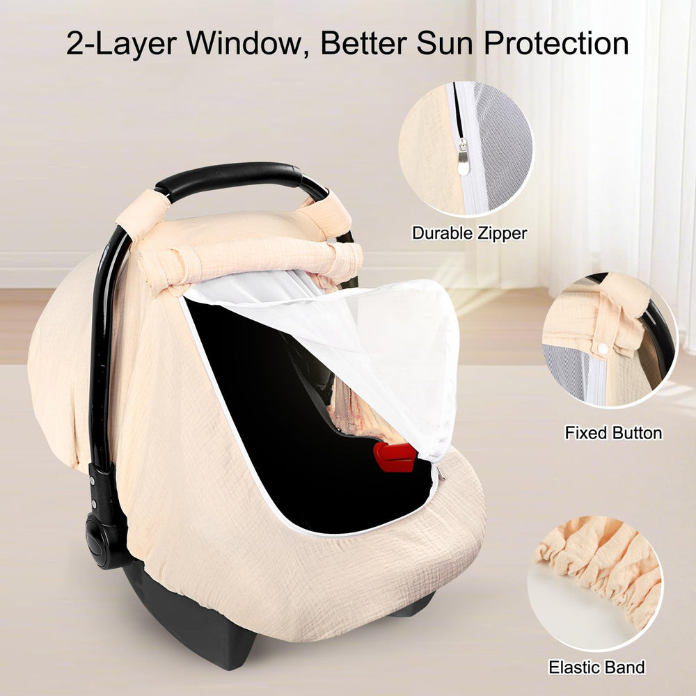 Hooyax apricot quick-snap installation secures easily.