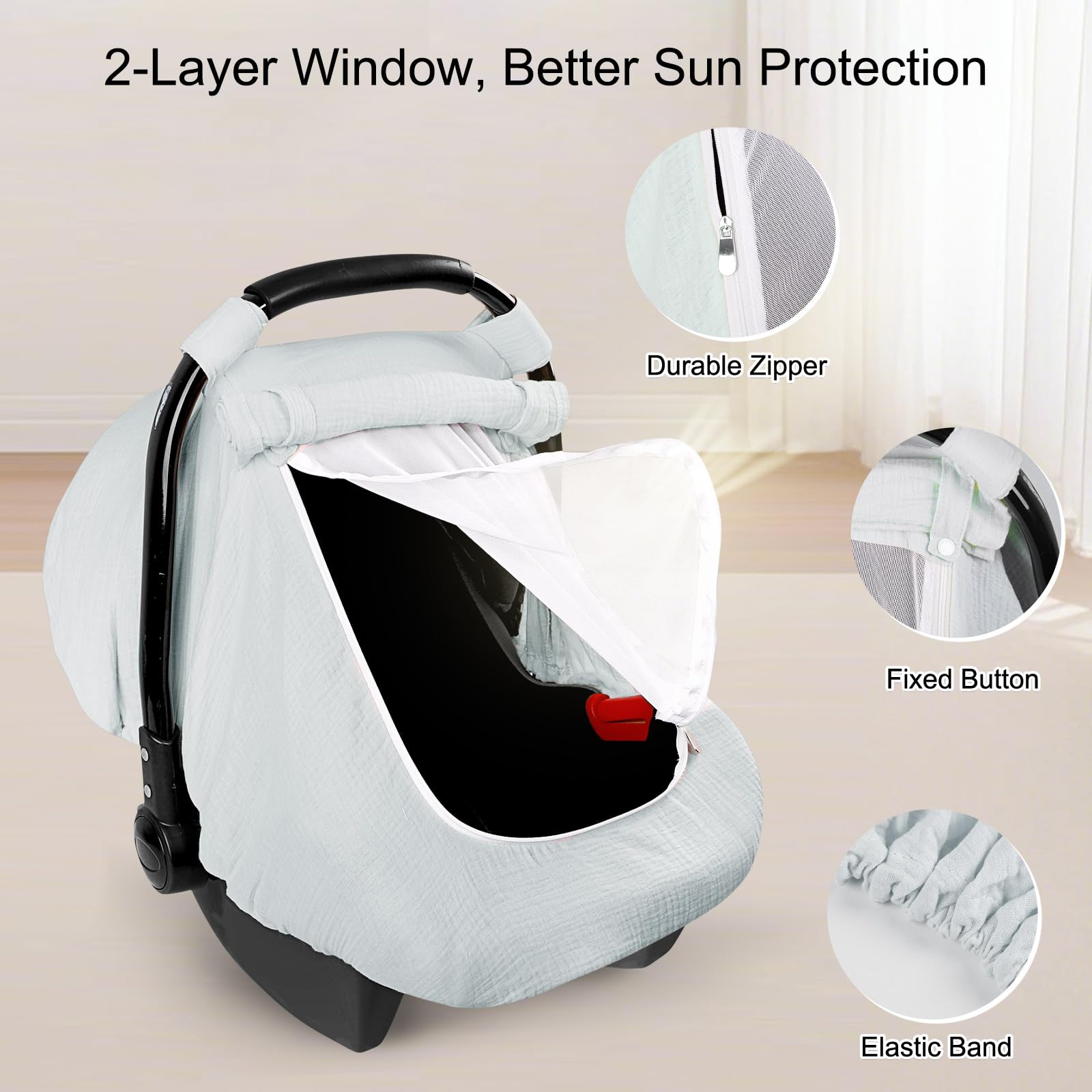 Hooyax fabric is machine washable for easy cleanup