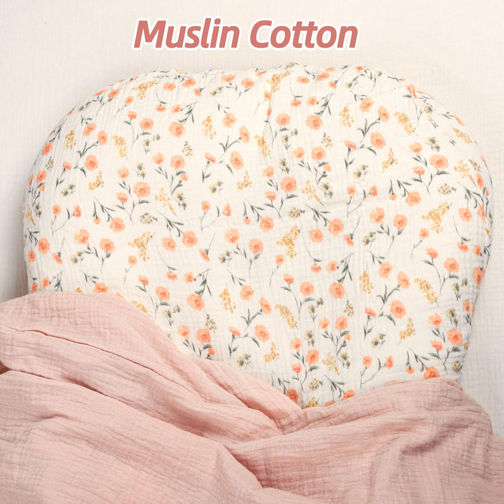 Hooyax muslin cotton ultra soft cover provides gentle touch for newborn skin