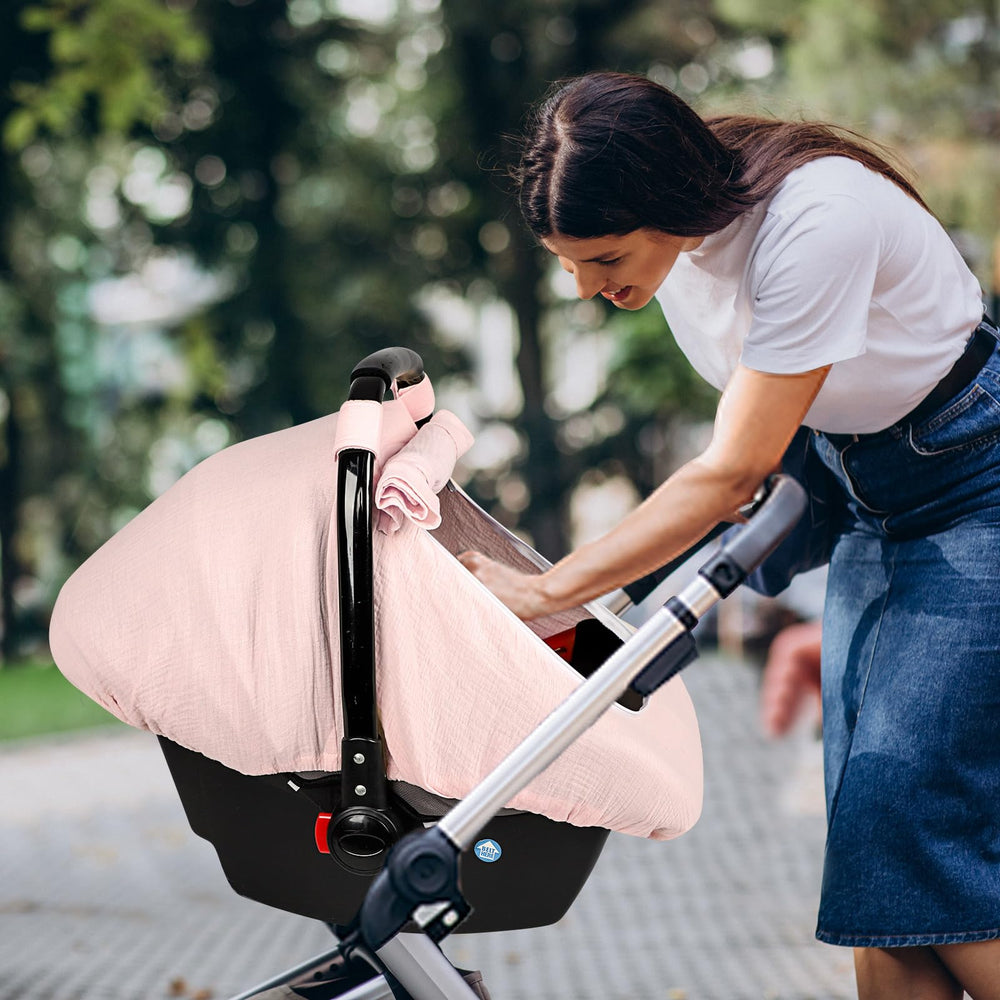 Hooyax muslin fabric ensures airflow and cool comfort.