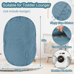 Hooyax Muslin Lounger Cover machine washable for easy cleaning