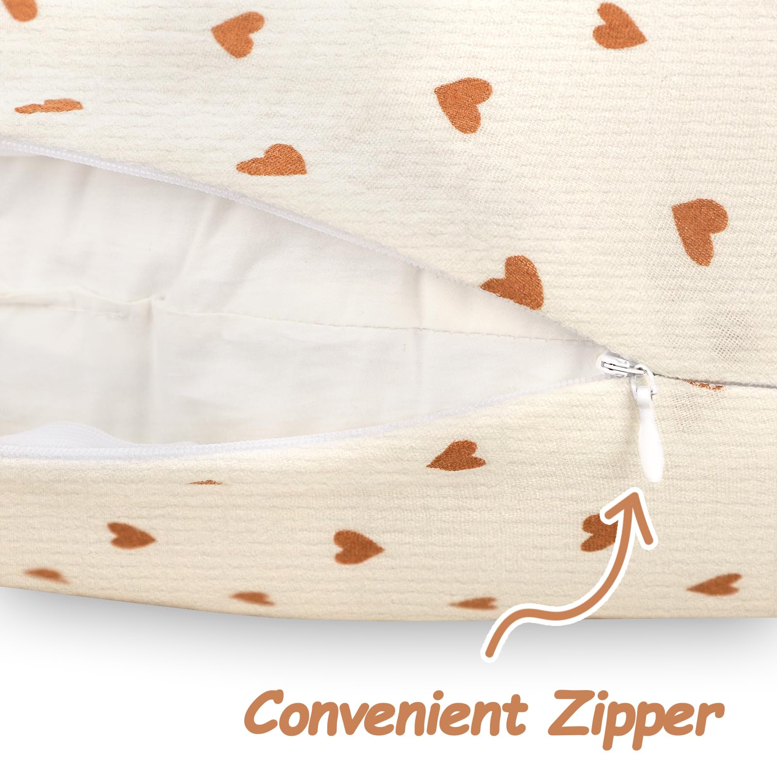 Hooyax machine-washable cover keeps feeding spaces clean and tidy.
