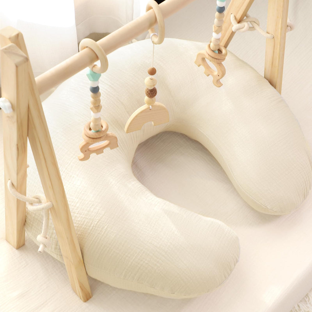 Hooyax nursing pillow cover makes a thoughtful gift for baby registries