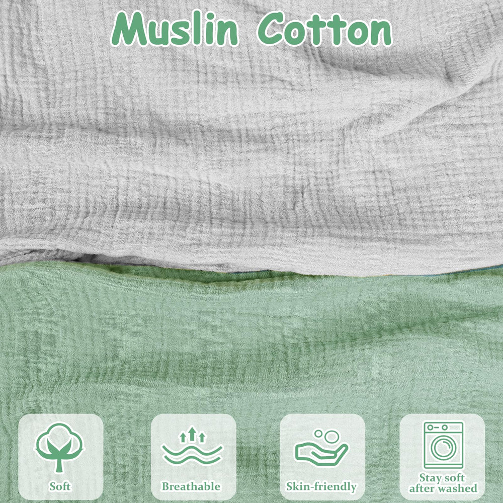 Hooyax nursing pillow cover with invisible zipper for quick, smooth slip-on.