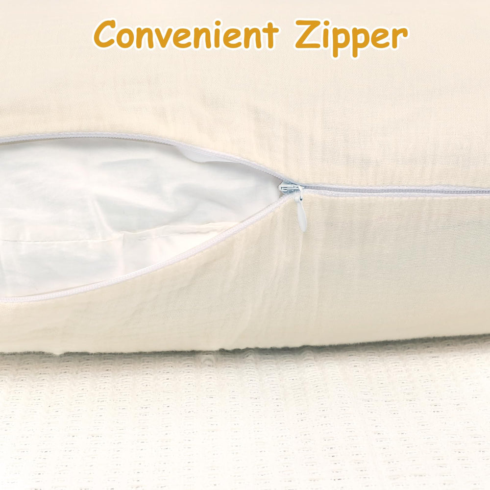 Hooyax invisible zipper ensures snug, easy on-off for quick changes
