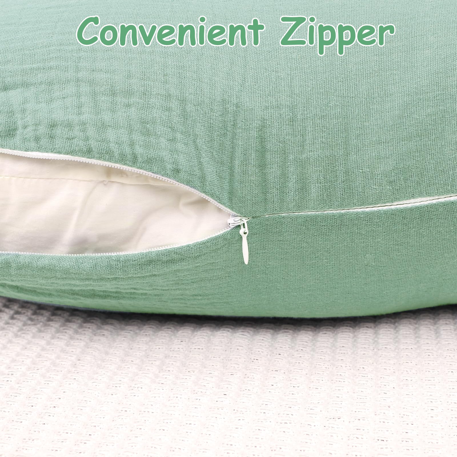 Hooyax muslin covers feel ultra-soft and breathable for delicate baby skin.