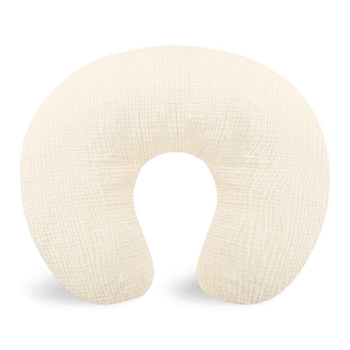 Hooyax muslin nursing pillow cover with soft texture for gentle baby contact
