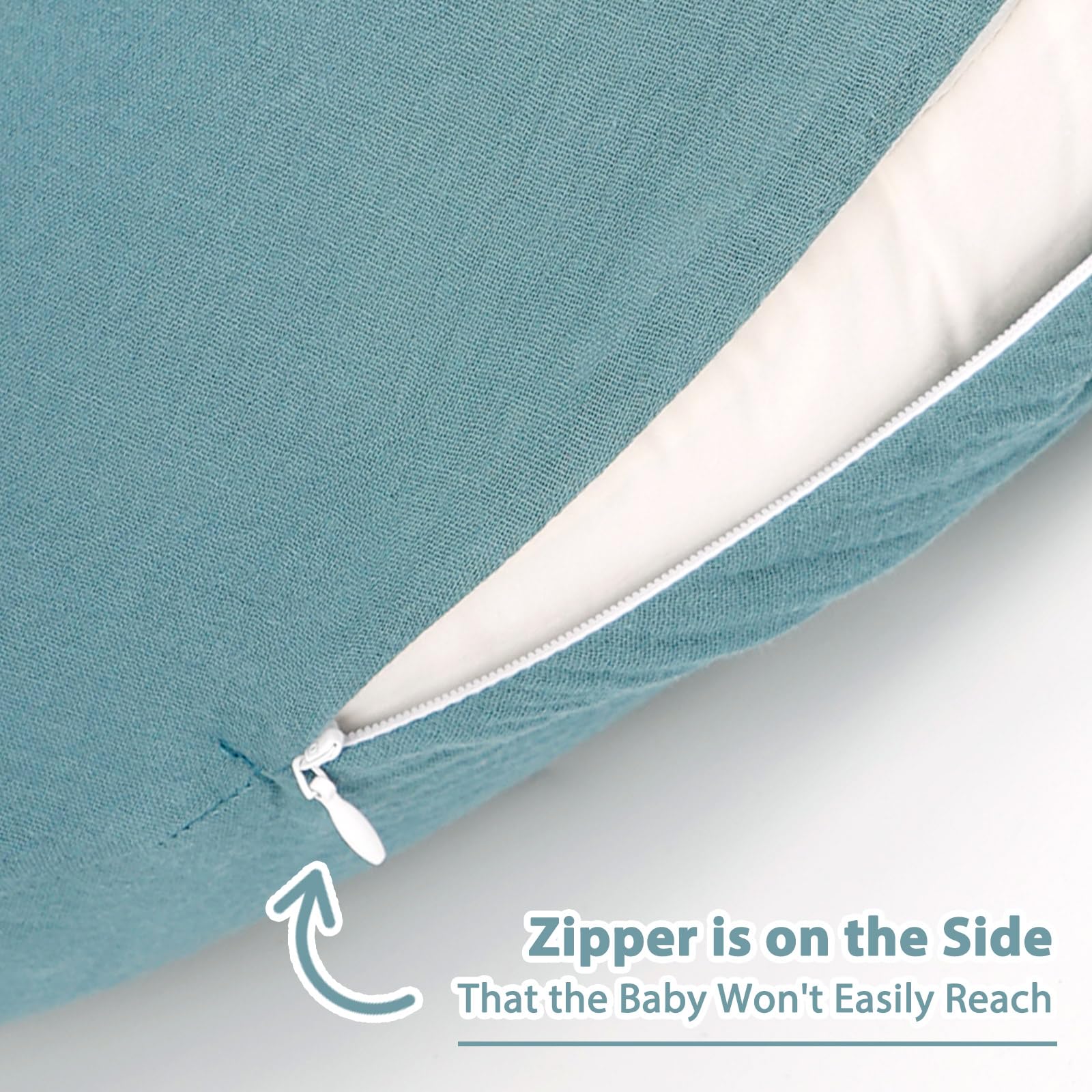Hooyax cover with invisible zipper ensuring smooth, safe use