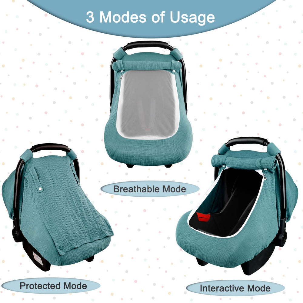 Hooyax protective sun and wind shield keeps your baby outdoors comfortable.