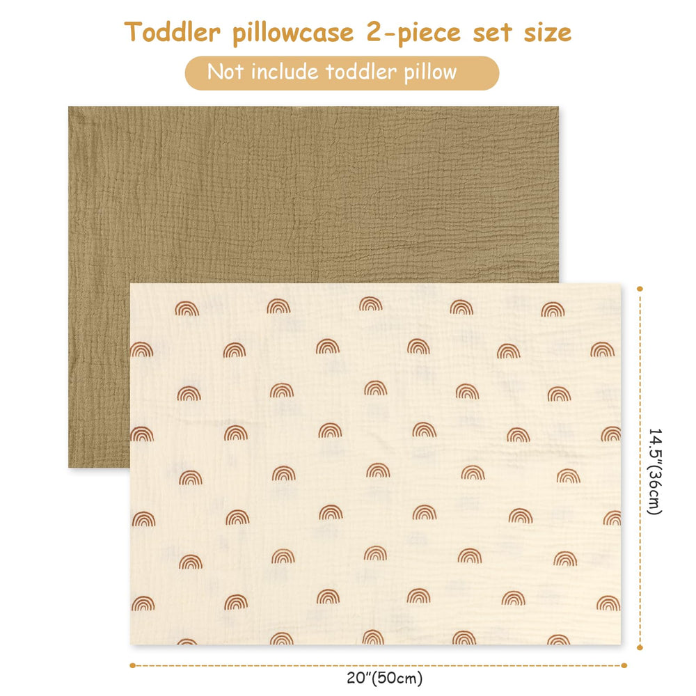 Hooyax crib and travel pillowcase for on-the-go use
