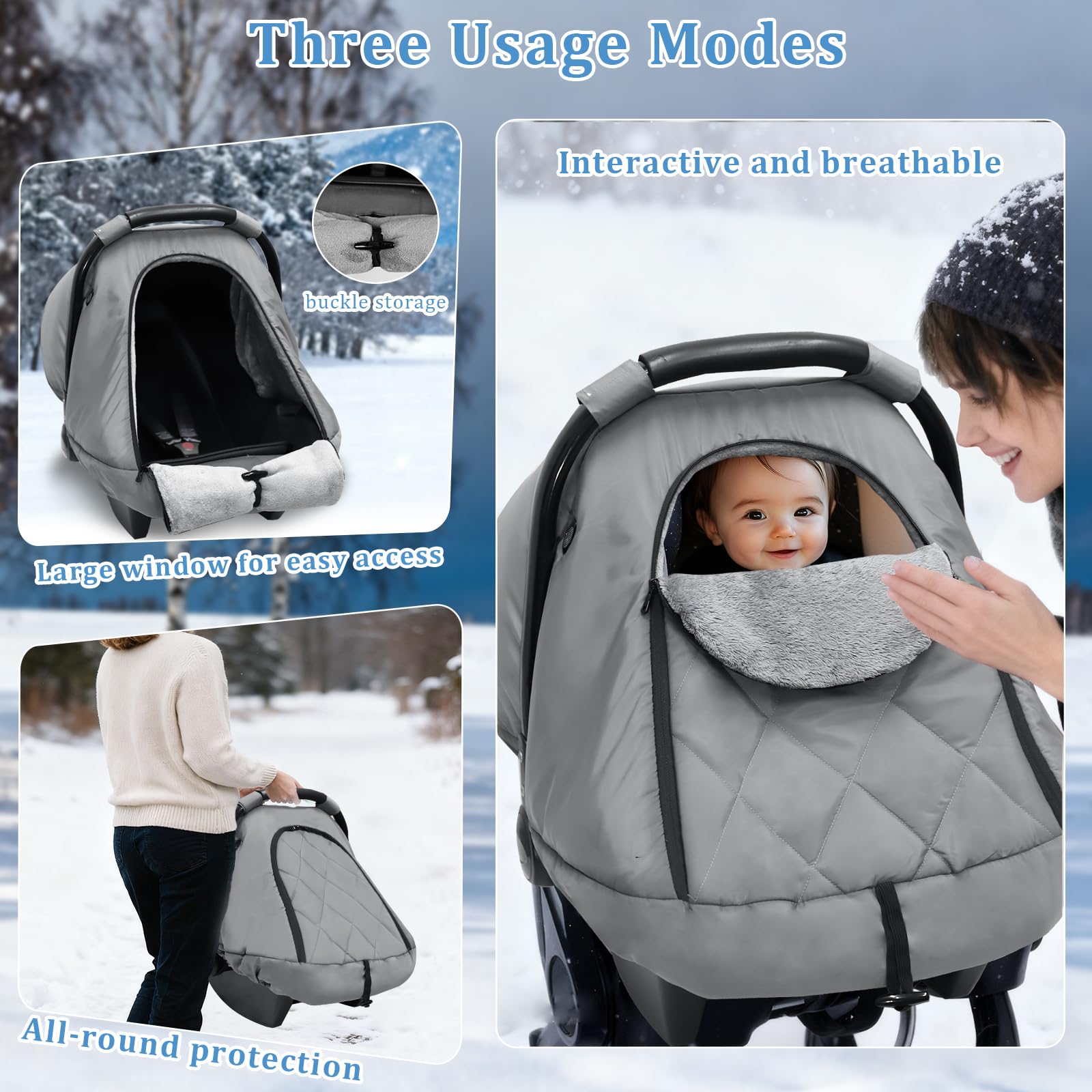 Hooyax universal-fit design ensures quick, secure installation on most seats.