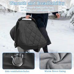 Hooyax waterproof outer fabric resists rain and spills.