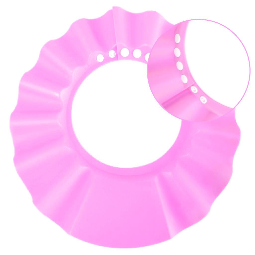 HOOYEE pink back view with adjustable strap for a snug fit.