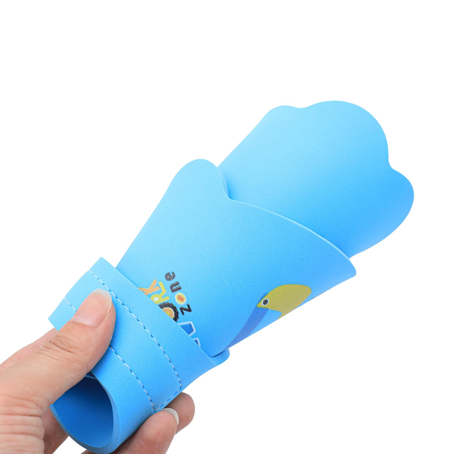 HOOYEE cartoon blue excavator design adds fun to bath time
