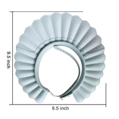 Hooyee visor cap supports safe hair washing and trims for kids.
