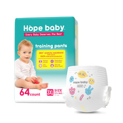 Hope Baby training pants with an elastic waistband for easy pull-up use during potty training.