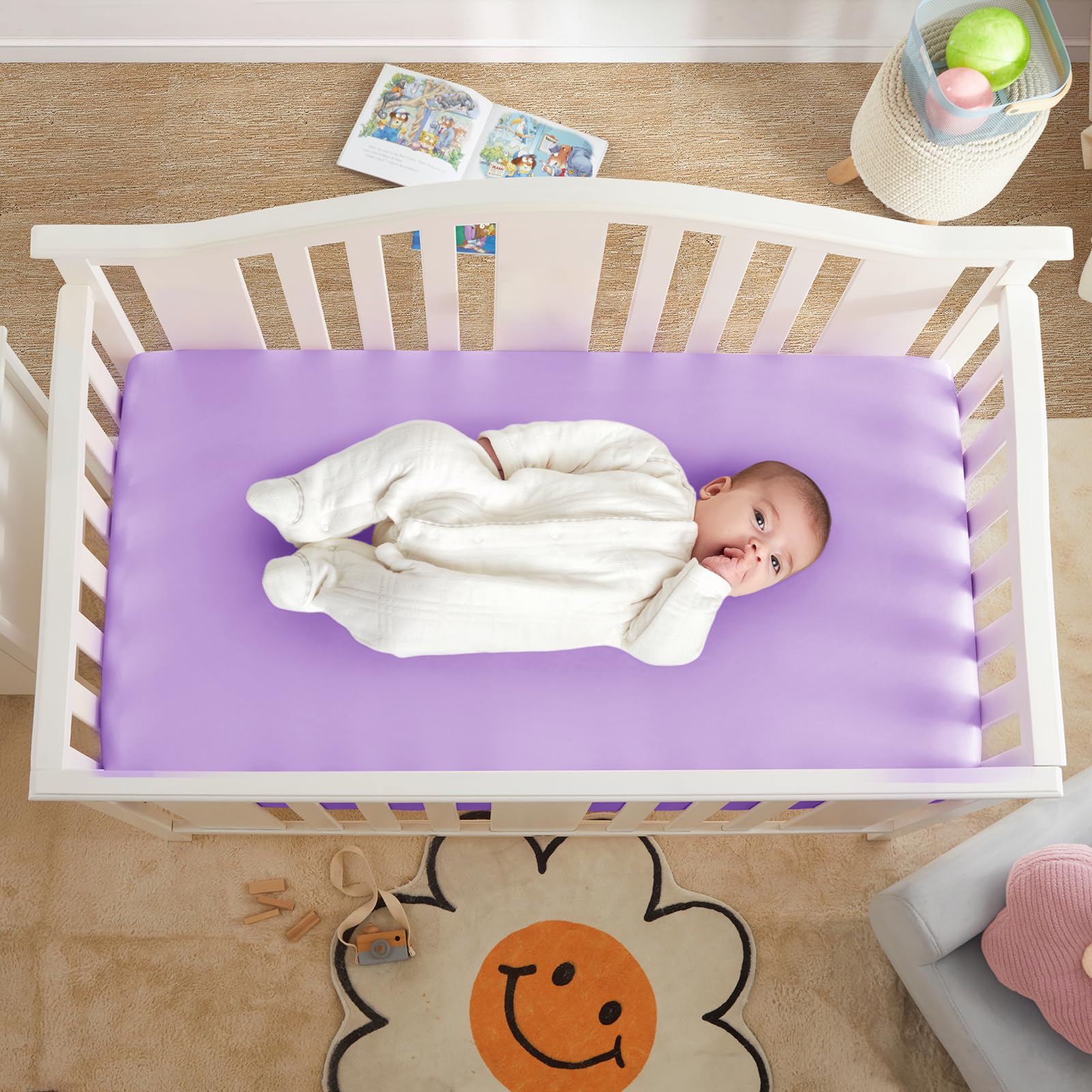 Horbaunal easy-care fabric resists fading and shrinking for lasting use.