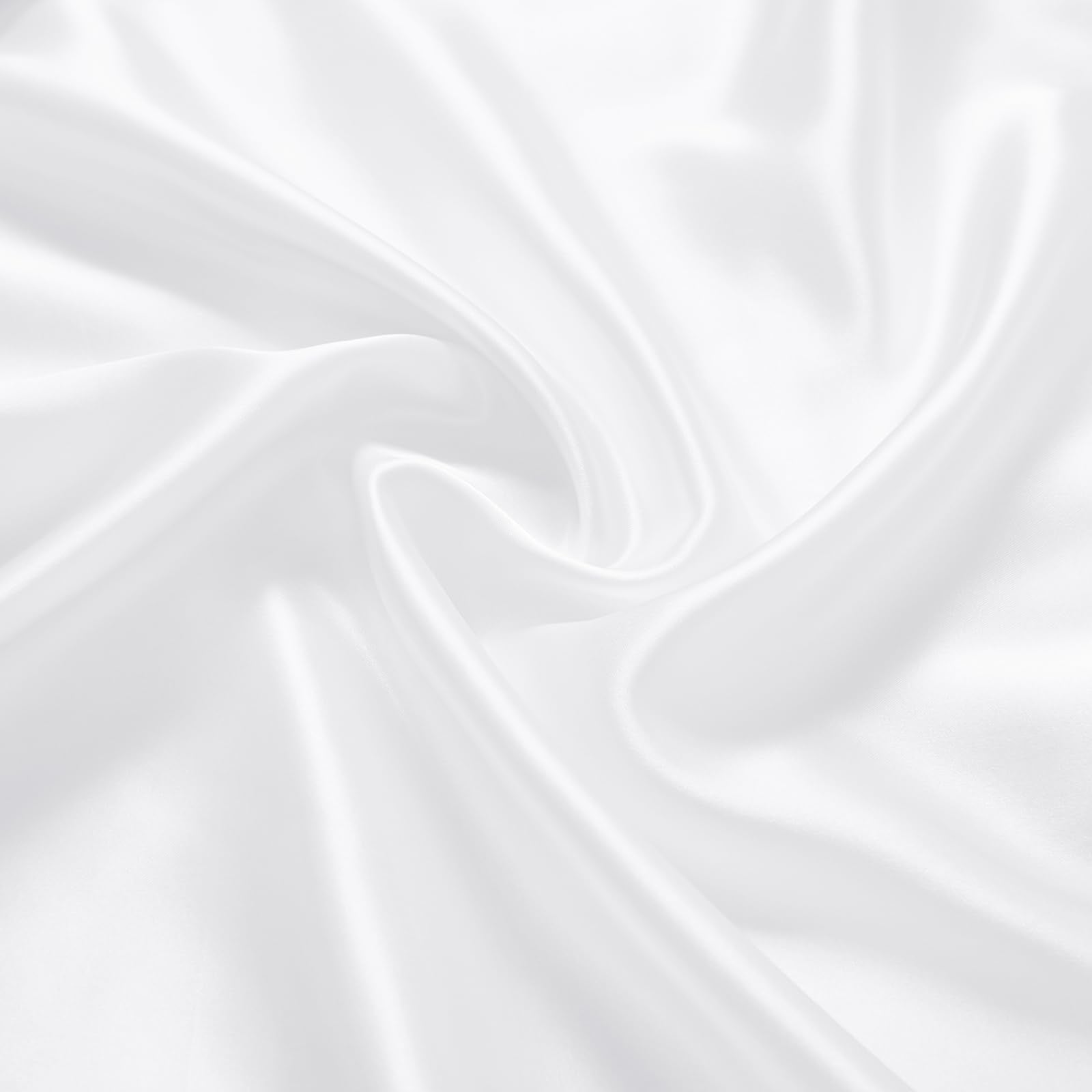 Horbaunal satin mini crib sheet close-up showing fiber detail.