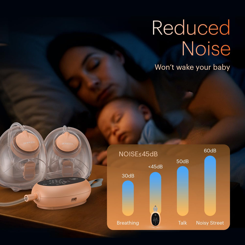 HORIGEN D6 low-noise motor under 40dB for discreet pumping