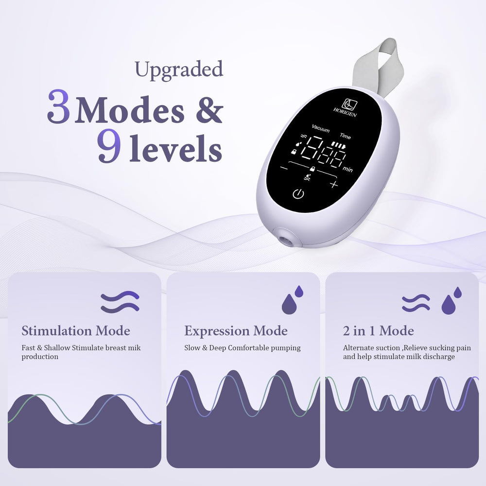 HORIGEN D6 pocket-sized motor with LED display for easy on-the-go use.