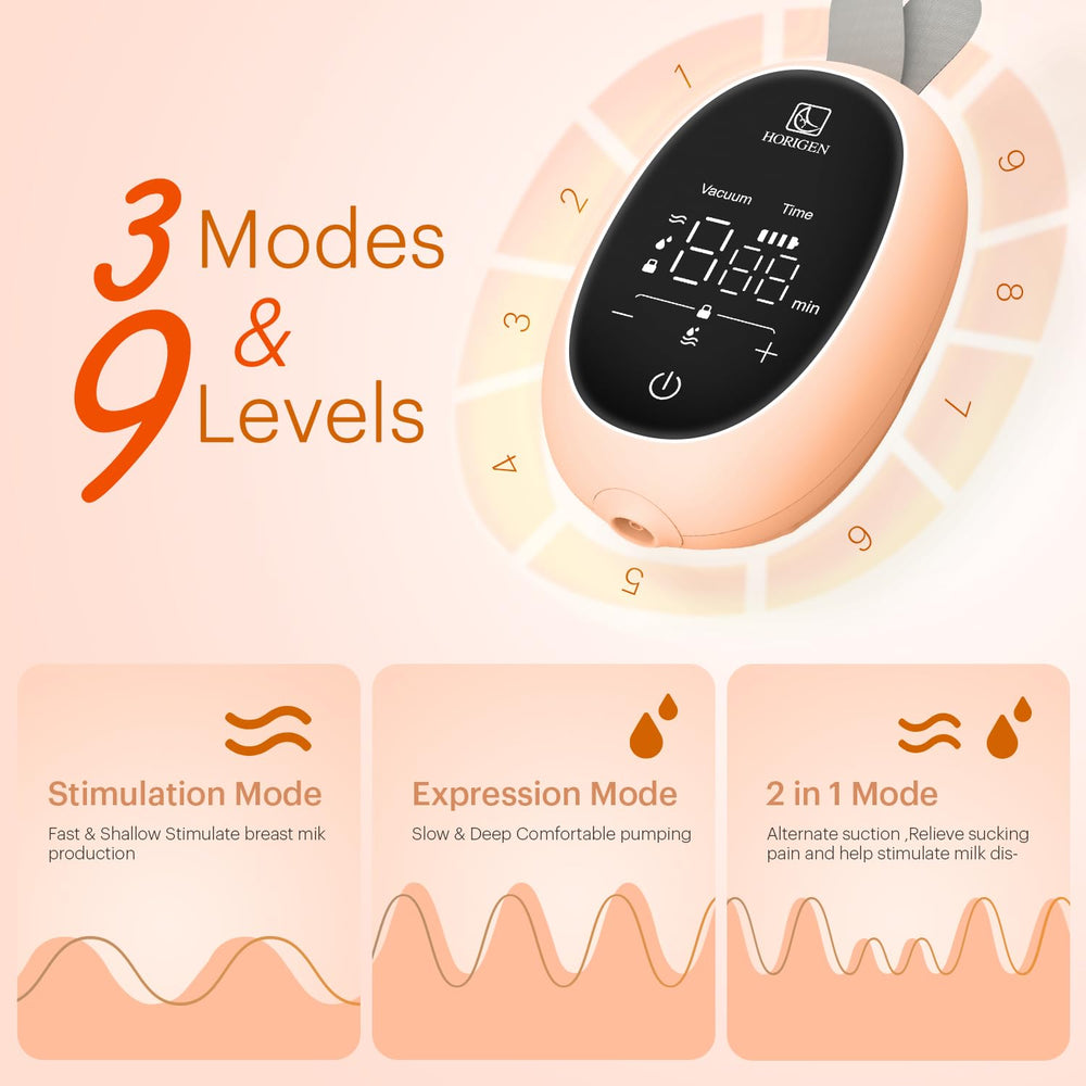 HORIGEN D6 three modes for flexible pumping: stimulation, pumping, and mixed