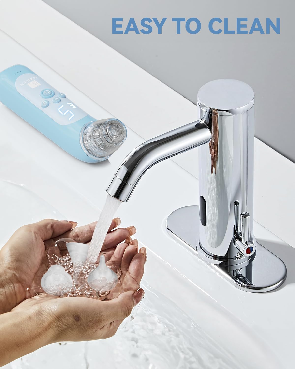 Compact HORIGEN with charger for travel-ready care
